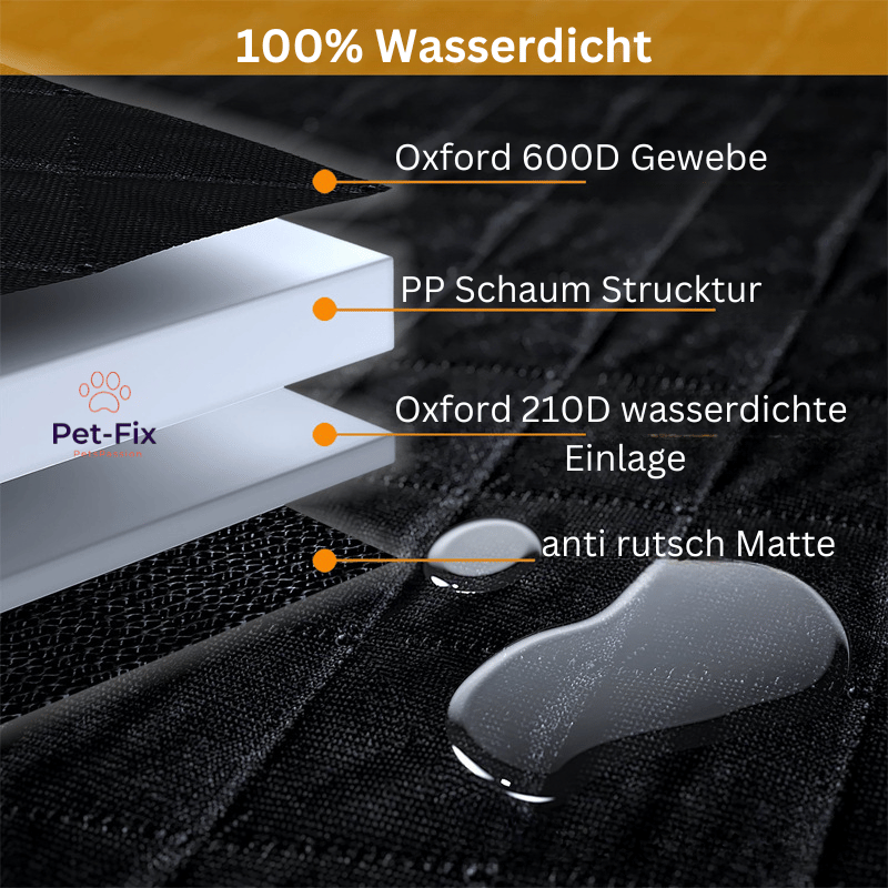premium Autositz Hundeunterlage - Neue Version