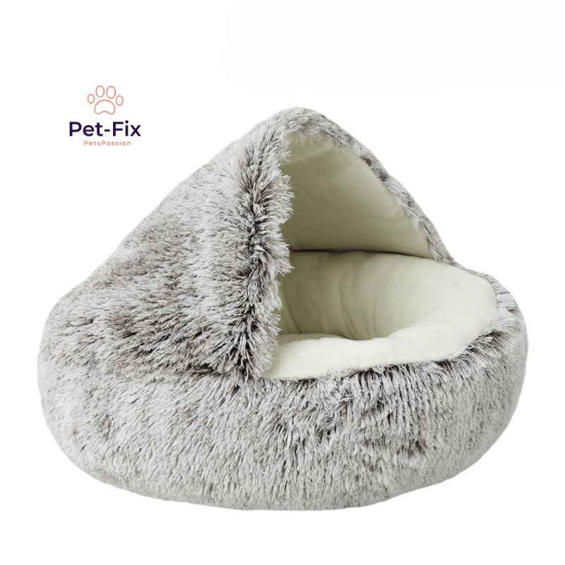 2in1 premium Katzen Kuschelhöhle+