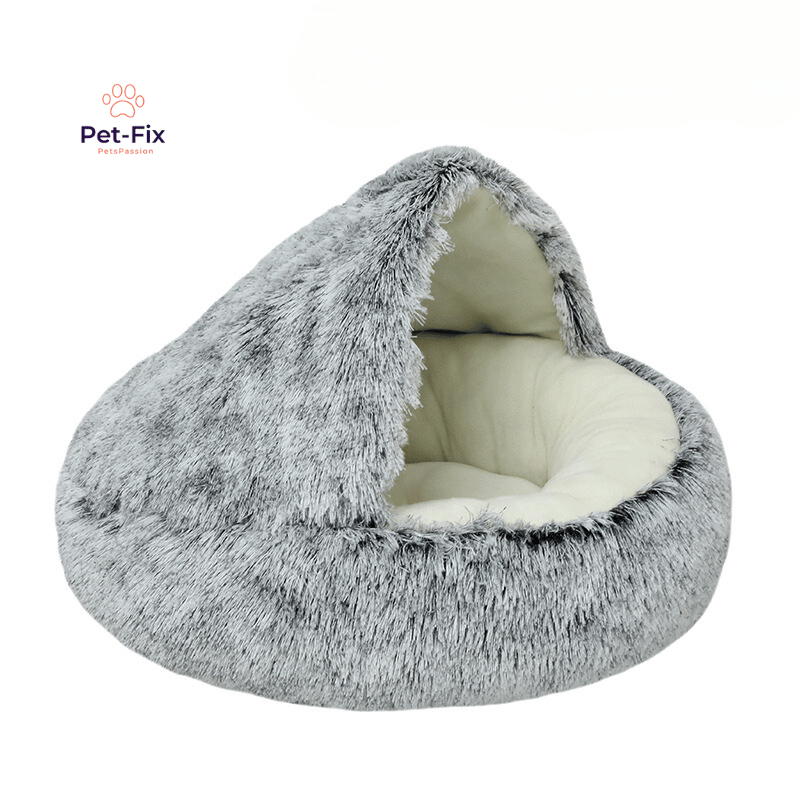 2in1 premium Katzen Kuschelhöhle+