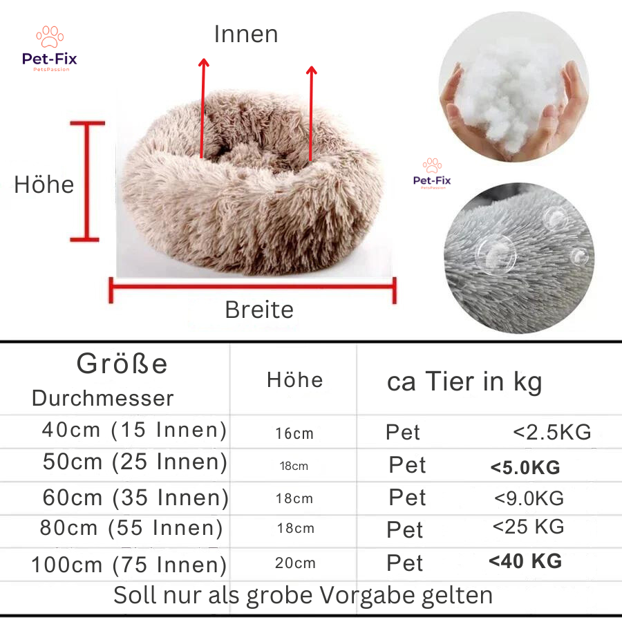Die Pet-Fix Wolke7 Premium-Schlafoase+