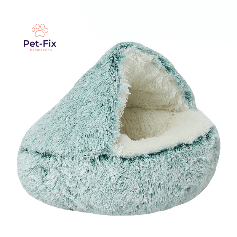 2in1 premium Katzen Kuschelhöhle+