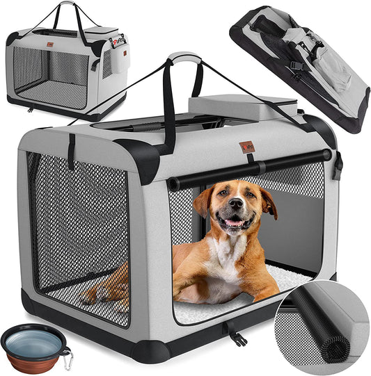 tragbarer stabiler premium Katzen und Hundekorb