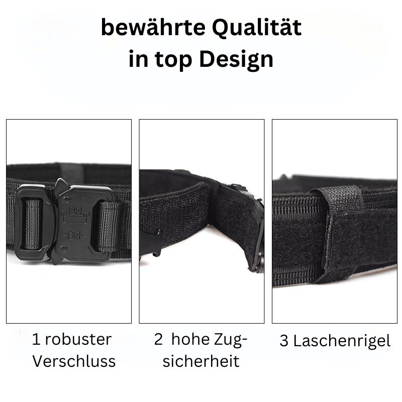 Taktisches Hundehalsband, geeignet für Appel AirTag-Ortungsgerät