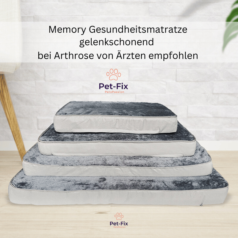 Hunde Schlafmatte mit Ergo/Memory Matratze