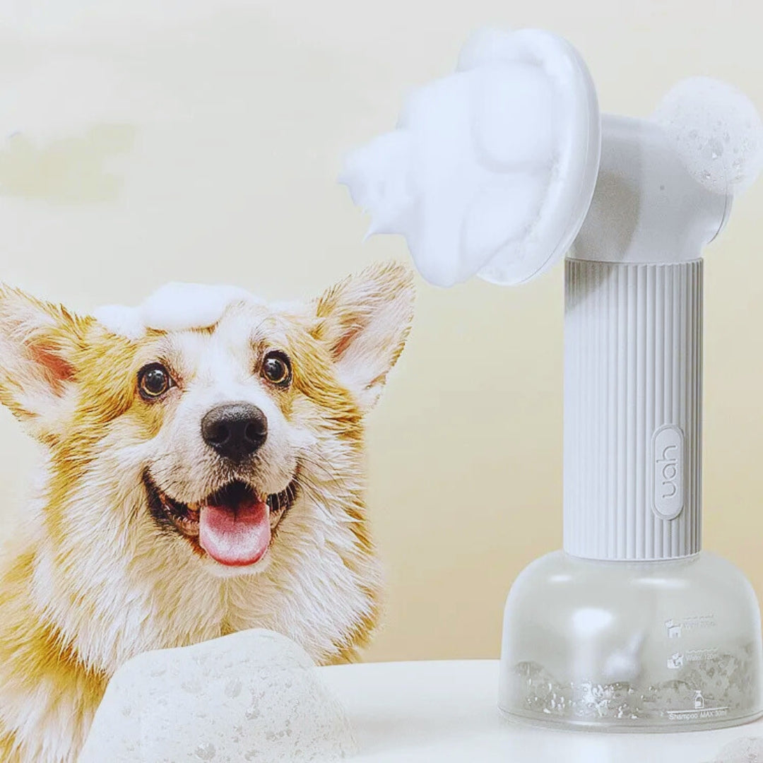 Elektrischer Hundemassagebürste mit Wasserdichtem Design und 1000mAh Akku