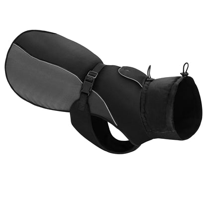 Wasserdichter Regenmantel für Hunde inkl. Eignung für Hundegeschirre