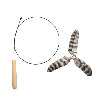 Katzen Feder Stimulations Spielzeug