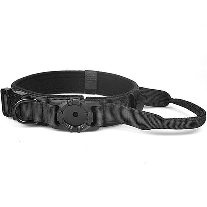 Taktisches Hundehalsband, geeignet für Appel AirTag-Ortungsgerät