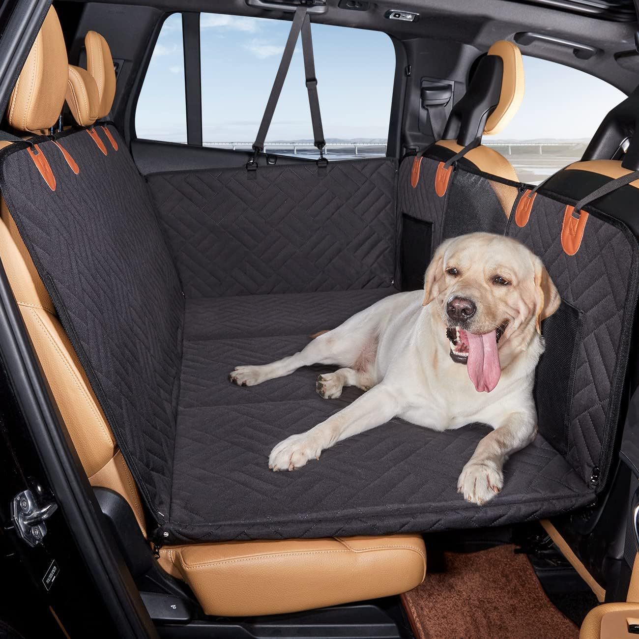 Lux Autositz Unterlage für Hunde mit stabilen Sicherheitsboden