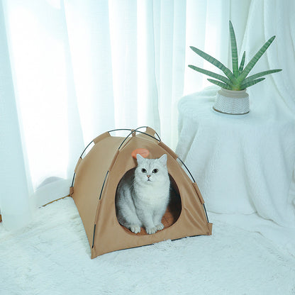 Kühlendes Katzenzelt
