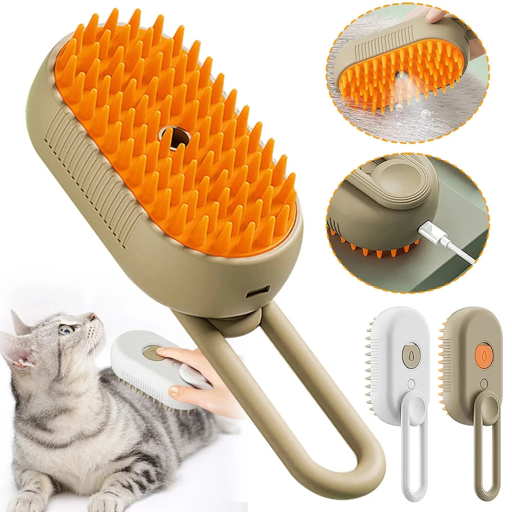 Hunde-Dampfbürste der nächsten Generation für Hunde und Katzen