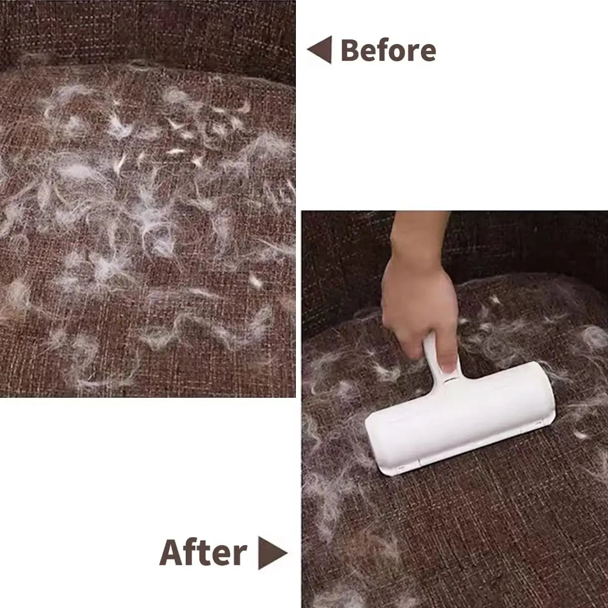 🧼 Tierhaar-Fusselroller Klassik für Möbel & Kleidung – Die saubere Lösung für Haustierbesitzer