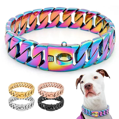 Hundehalskette aus Titanstahl 32mm stark "Toronto"