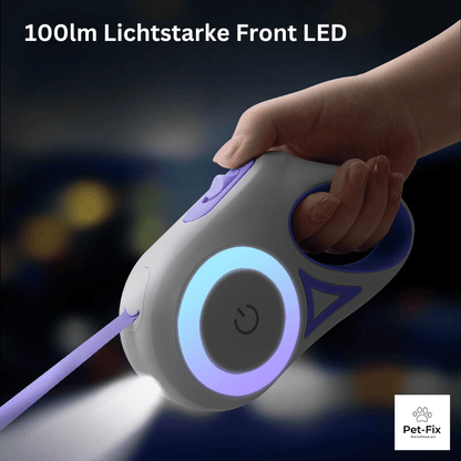Neue LED Roll-Leine 3M oder 5M für Haustiere, verstärkte Version