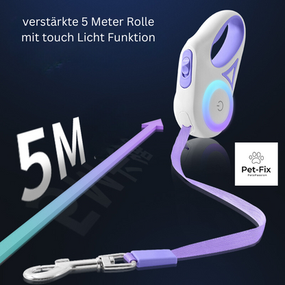 Neue LED Roll-Leine 3M oder 5M für Haustiere, verstärkte Version